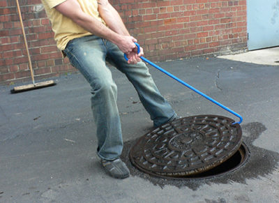Manhole Cover Hook, Manhole Hook Tool Drain Grate Manhole Cover